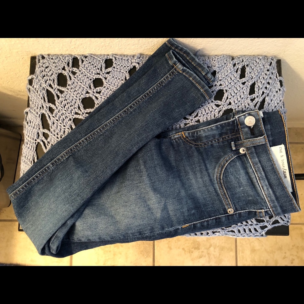 Rag & Bone Capri skinny jeans